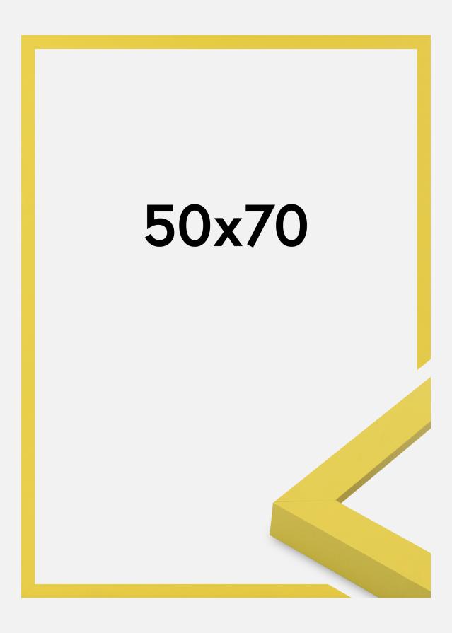 Jämtlands Ramfabrik Frame Selection Acrylic Glass Yellow 50x70 cm