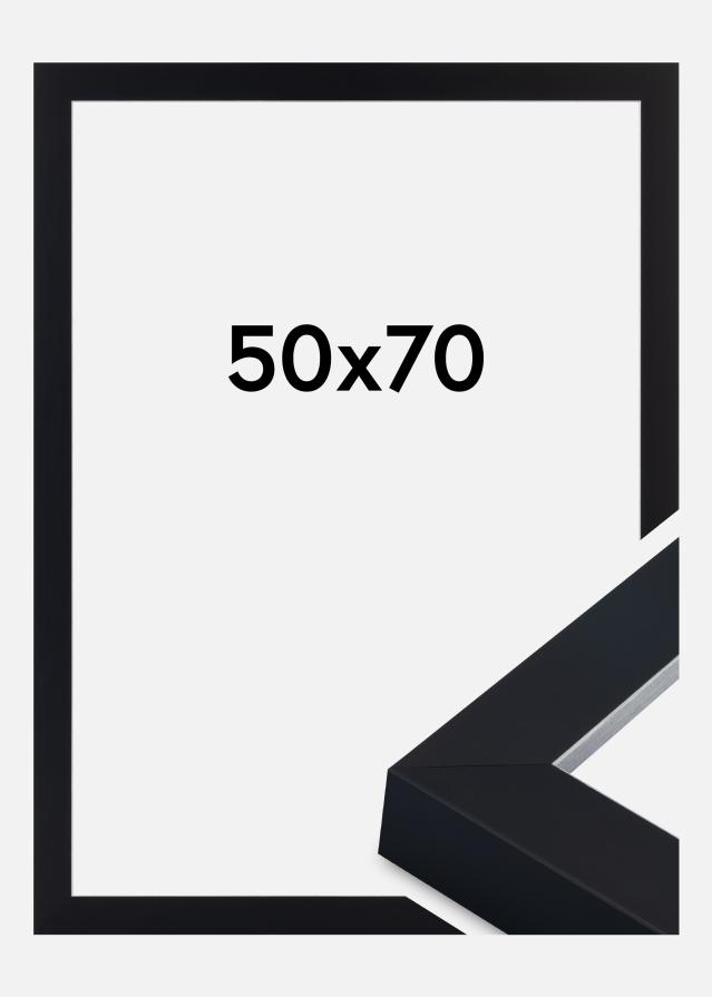 Jämtlands Ramfabrik Frame Sussex Acrylic Glass Black/Silver 50x70 cm