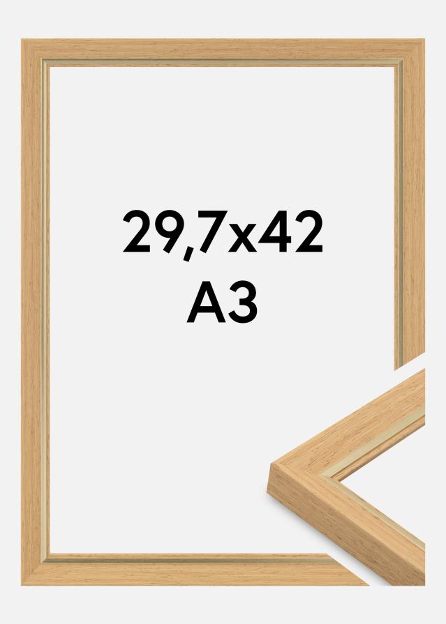 Jämtlands Ramfabrik Frame Apex Acrylic Glass Beech 29.7x42 cm (A3)