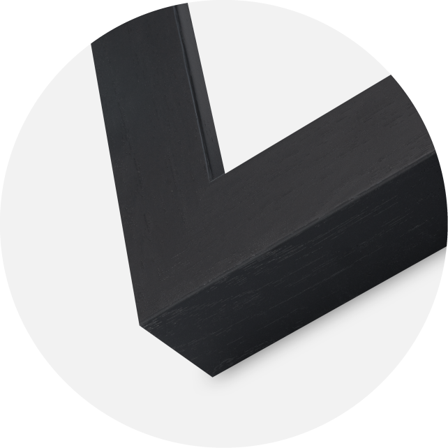 Jämtlands Ramfabrik Frame Wells Acrylic Glass Black 21x29.7 cm (A4)