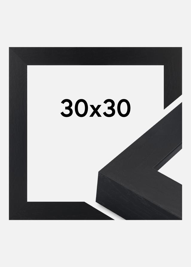 Jämtlands Ramfabrik Frame Wells Acrylic Glass Black 30x30 cm