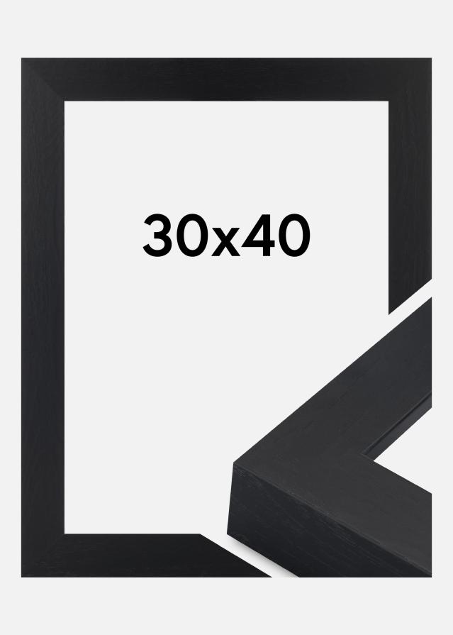 Jämtlands Ramfabrik Frame Wells Acrylic Glass Black 30x40 cm