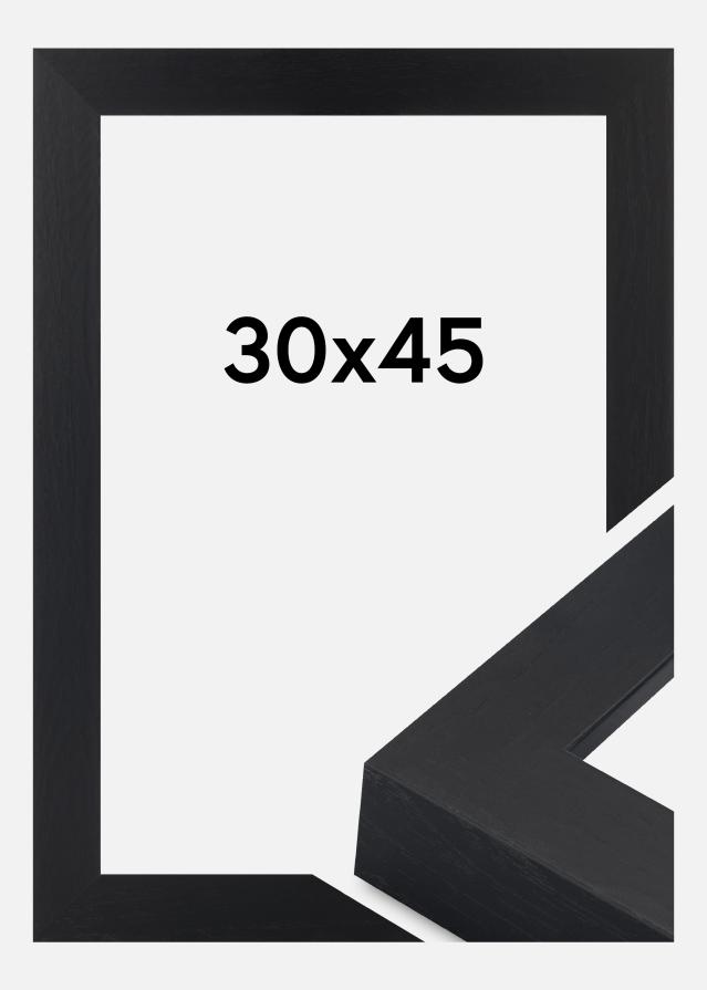 Jämtlands Ramfabrik Frame Wells Acrylic Glass Black 30x45 cm