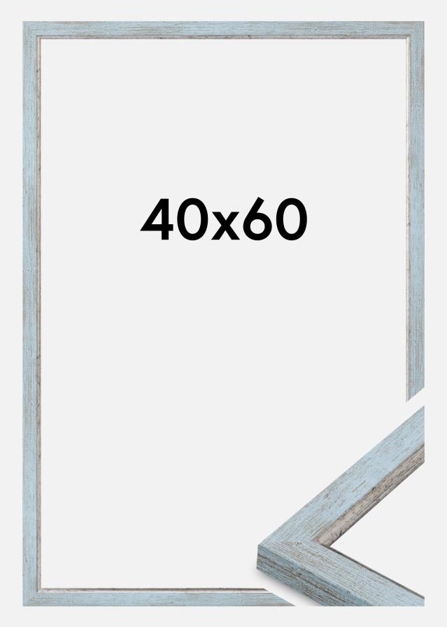 Jämtlands Ramfabrik Frame Whitby Acrylic Glass Blue 40x60 cm