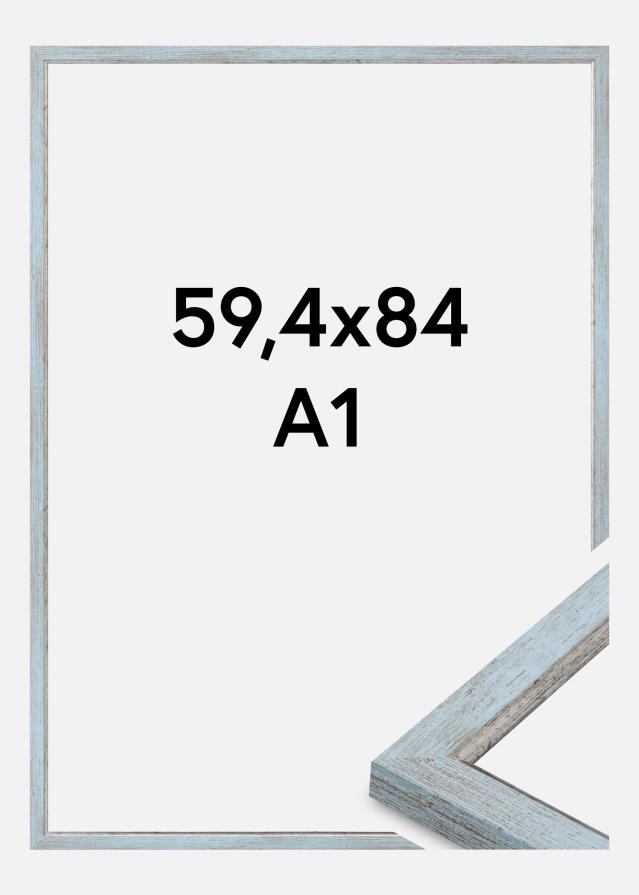 Jämtlands Ramfabrik Frame Whitby Acrylic Glass Blue 59.4x84 cm (A1)