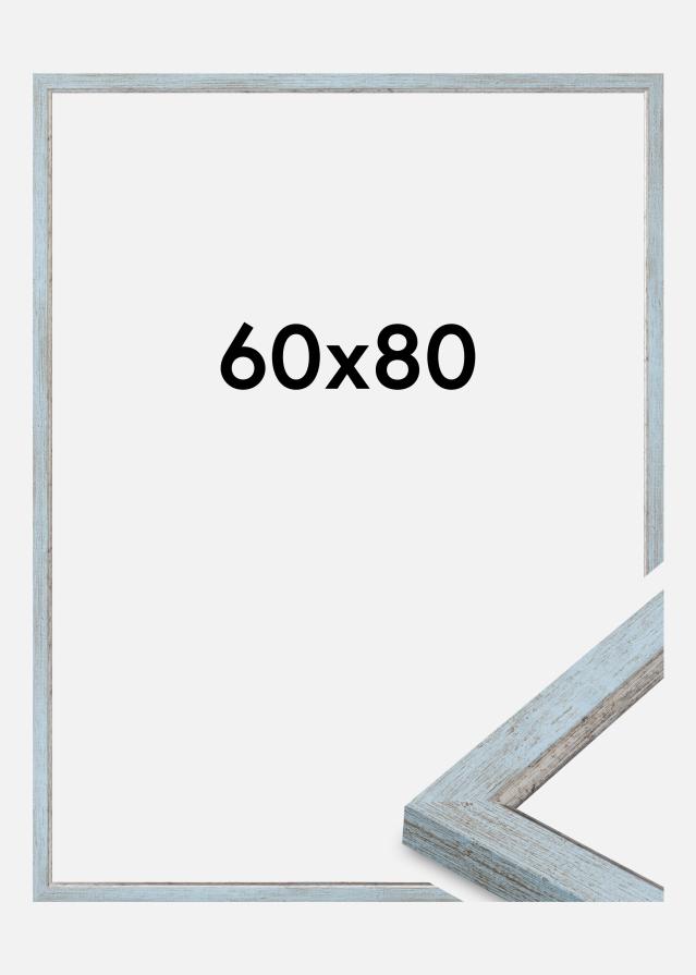 Jämtlands Ramfabrik Frame Whitby Acrylic Glass Blue 60x80 cm