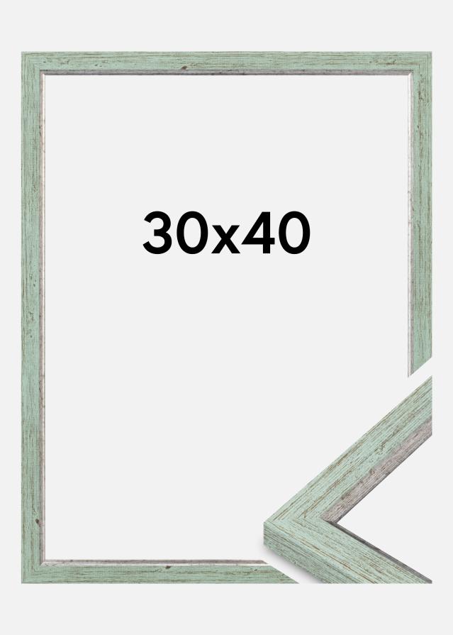 Jämtlands Ramfabrik Frame Whitby Acrylic Glass Green 30x40 cm