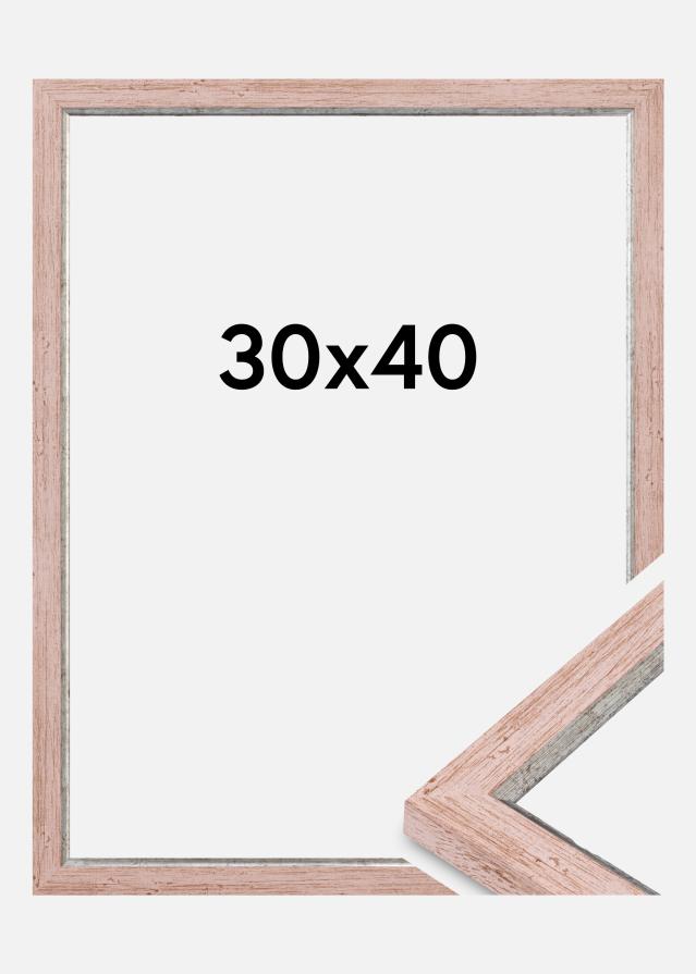 Jämtlands Ramfabrik Frame Whitby Acrylic Glass Red 30x40 cm