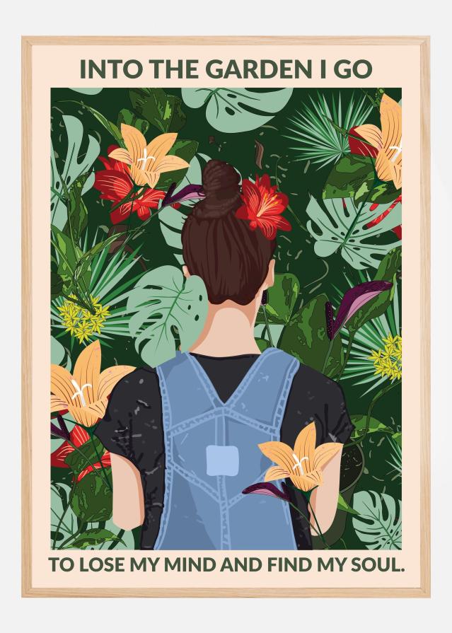 Bildverkstad Into the Garden Standard Wall Art Poster