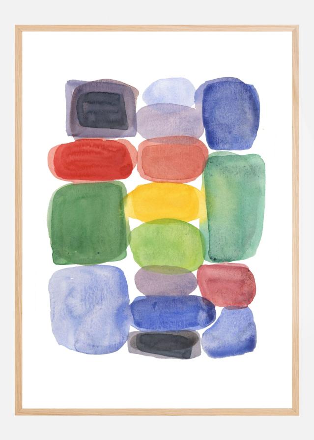 Bildverkstad Color Blocks 2 Poster