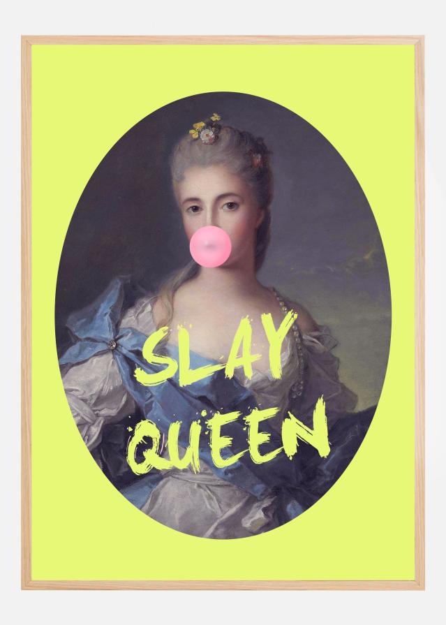 Bildverkstad Slayqueenyellow Ratioiso Poster