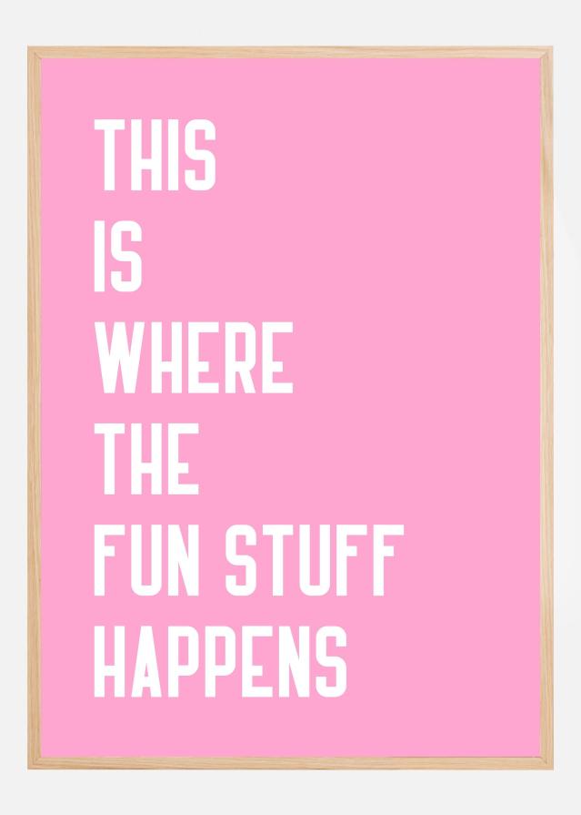 Bildverkstad Fun Zone Awaits Poster