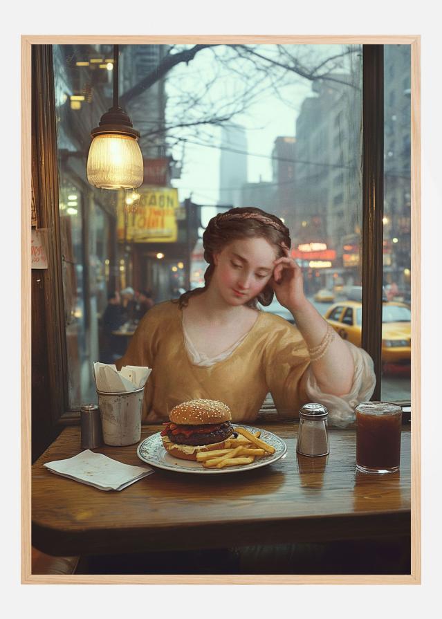 Bildverkstad Diner disappointment Poster