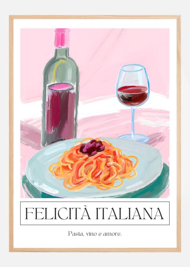 Bildverkstad FelicitAi Italiana Poster