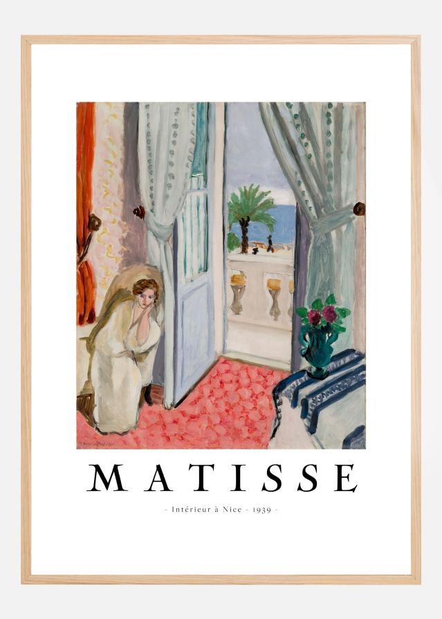Bildverkstad IntAcrieur An Nice - Henri Matisse Poster