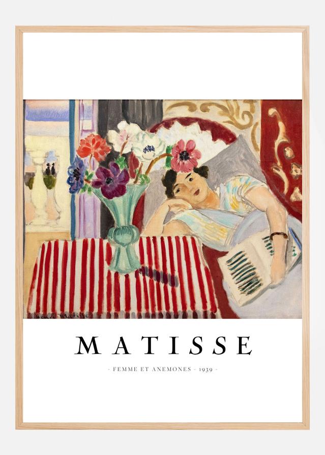Bildverkstad Femme Et AnAcmones II - Henri Matisse Poster