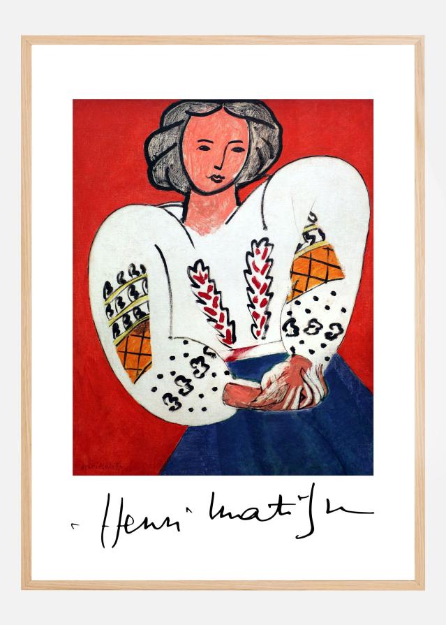 Bildverkstad La Blouse Roumaine 1940 - Henri Matisse Poster
