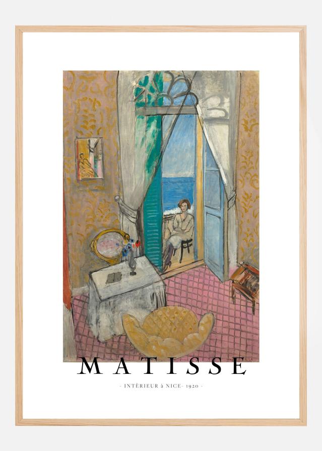 Bildverkstad Interieur a Nice II - Henri Matisse Poster