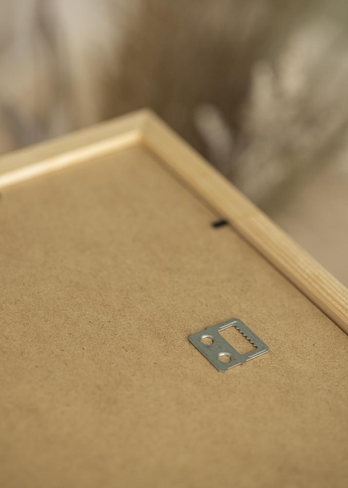 Ram med passepartou Frame Oak Wood 68x98 cm - Mounts White 56x76 cm