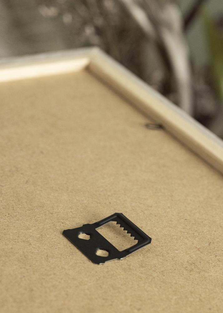 Ram med passepartou Frame Stilren Light Grey Oak 40x50 cm - Mounts White 29x39 cm