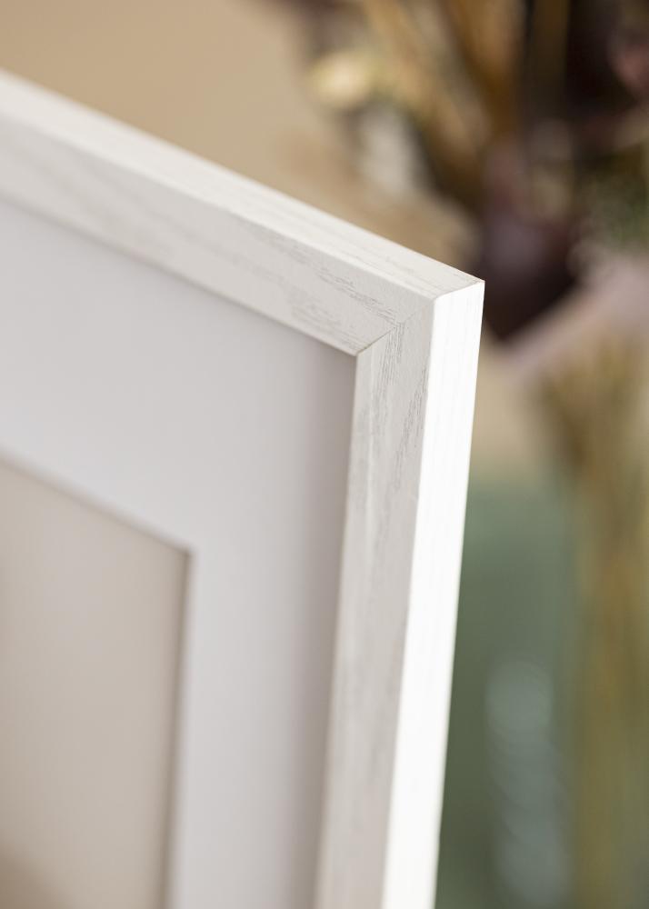 Ram med passepartou Frame Stilren White Oak 60x80 cm - Mounts White 20x28 inches