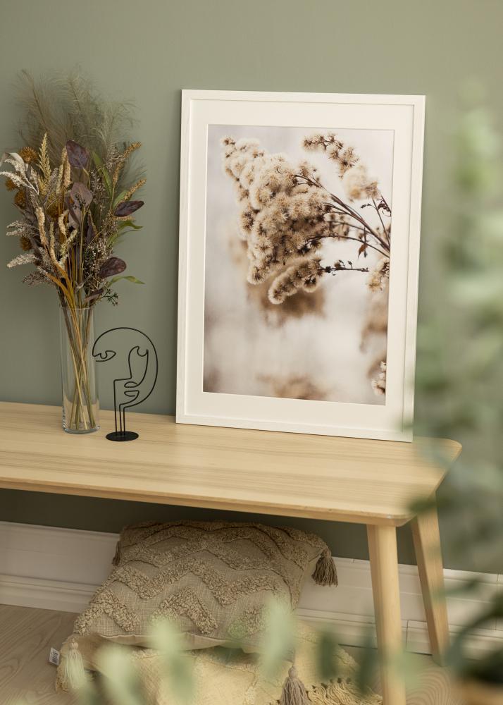 Ram med passepartou Frame Stilren White Oak 60x80 cm - Mounts White 20x28 inches