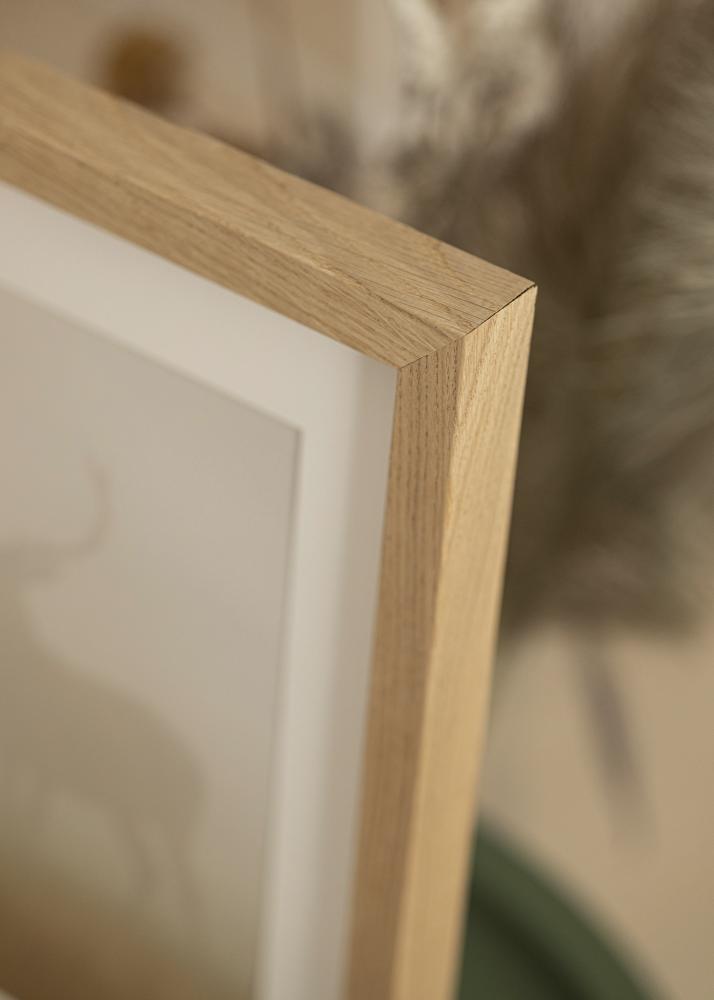 Jämtlands Ramfabrik Frame Amanda Box Acrylic glass Oak 21x30 cm