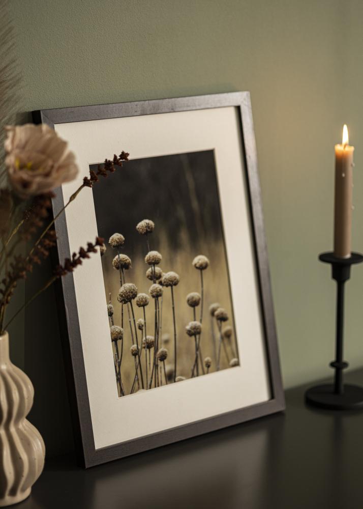 BGA Frame Selection Acrylic Glass Walnut 55x55 cm