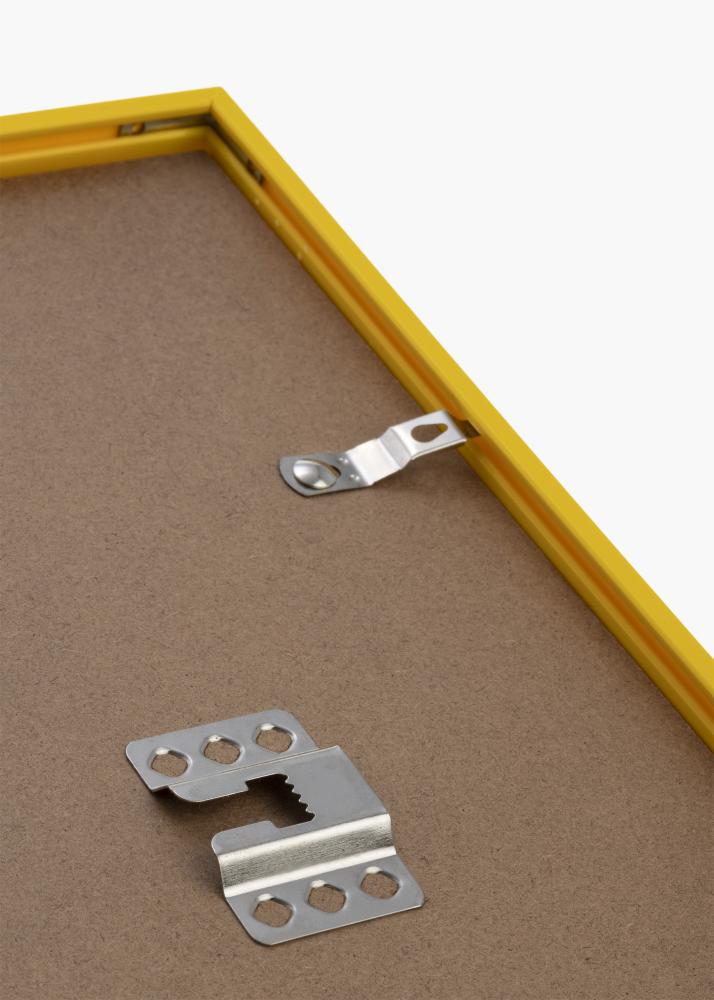 Ram med passepartou Frame New Lifestyle Yellow 40x50 cm - Mounts White 30x38 cm