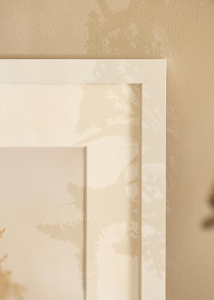 Ram med passepartou Frame BGA Classic White 70x90 cm - Mounts White 60x80 cm