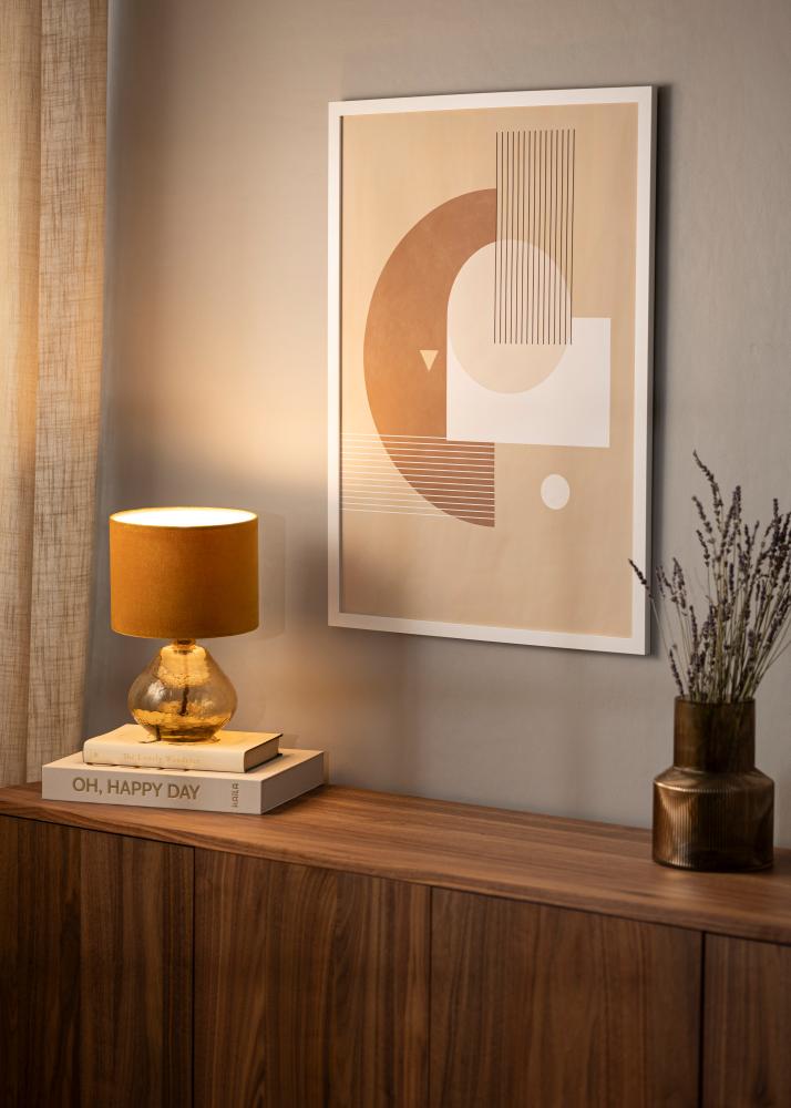 Ram med passepartou Frame BGA Classic White 70x90 cm - Mounts White 60x80 cm