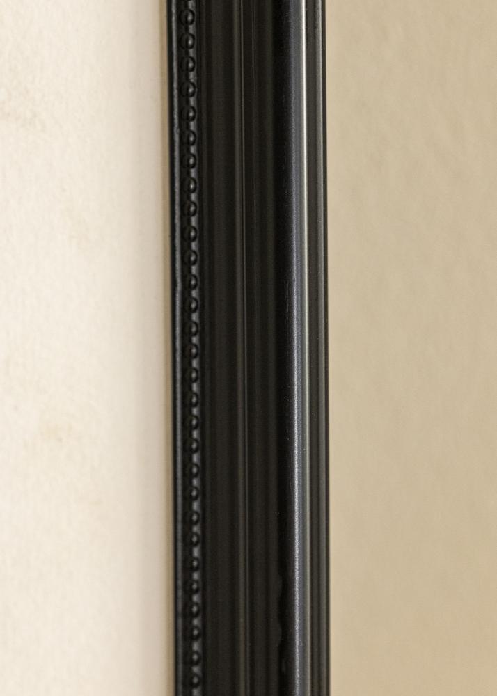 Ram med passepartou Frame Gala Black 50x70 cm - Mounts White 15x23 inches