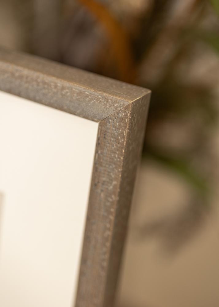 Ram med passepartou Frame Ares Gray 40x60 cm - Mounts White 32.9x48.3 cm