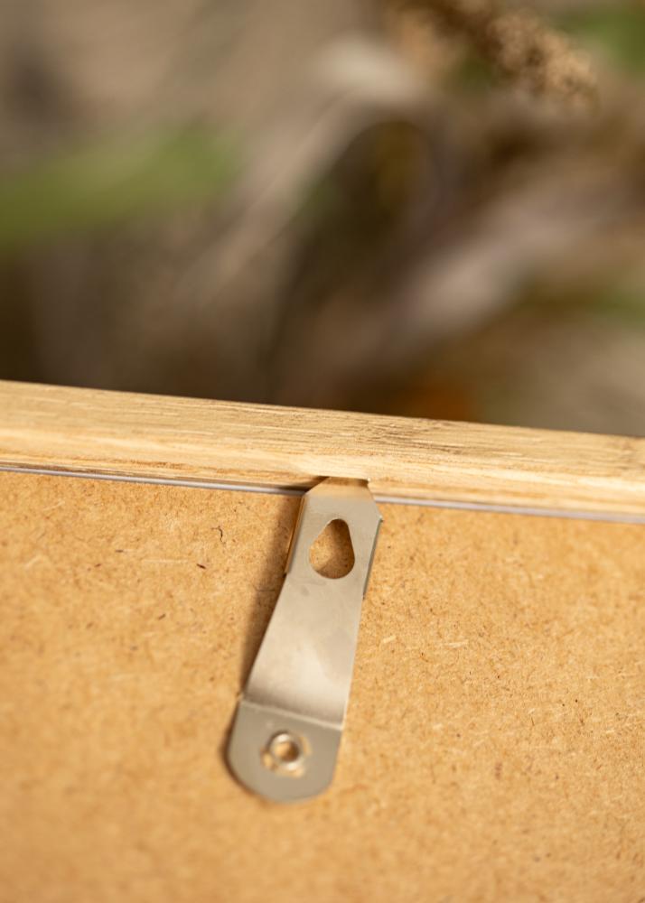 Ram med passepartou Frame Ares Natural Oak 20x20 cm - Mounts White 15x15 cm