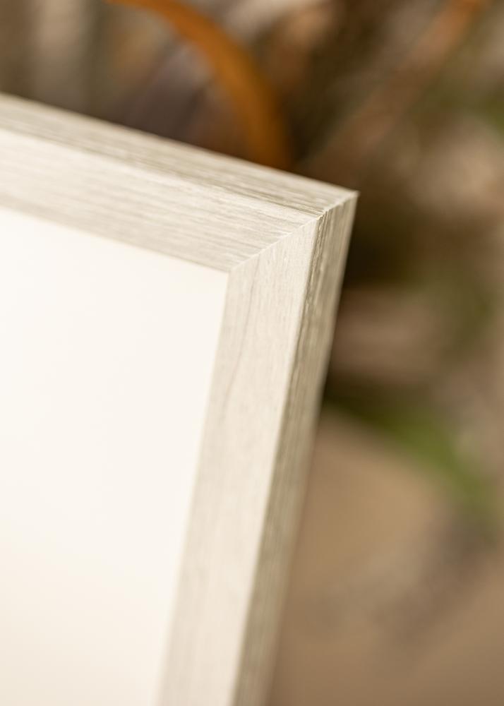Ram med passepartou Frame Ares White Oak 30x40 cm - Mounts White 20x30 cm
