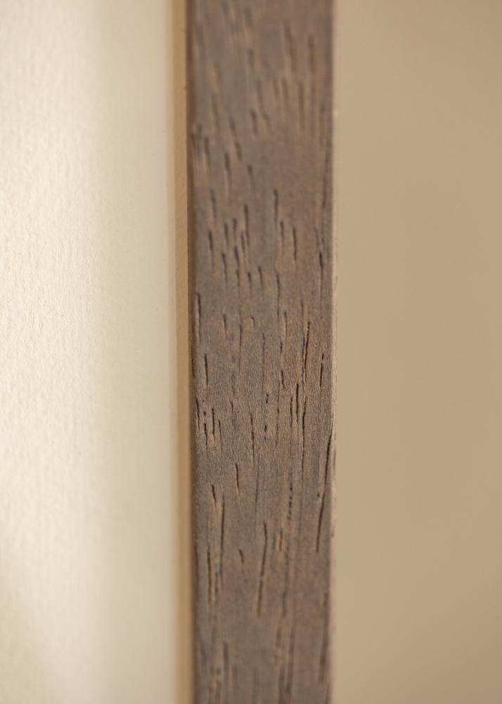 Ram med passepartou Frame Hermes Gray 50x70 cm - Mounts White 33x56 cm