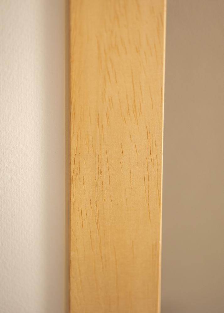 Ram med passepartou Frame Juno Wood 50x70 cm - Mounts White 42x59.4 cm