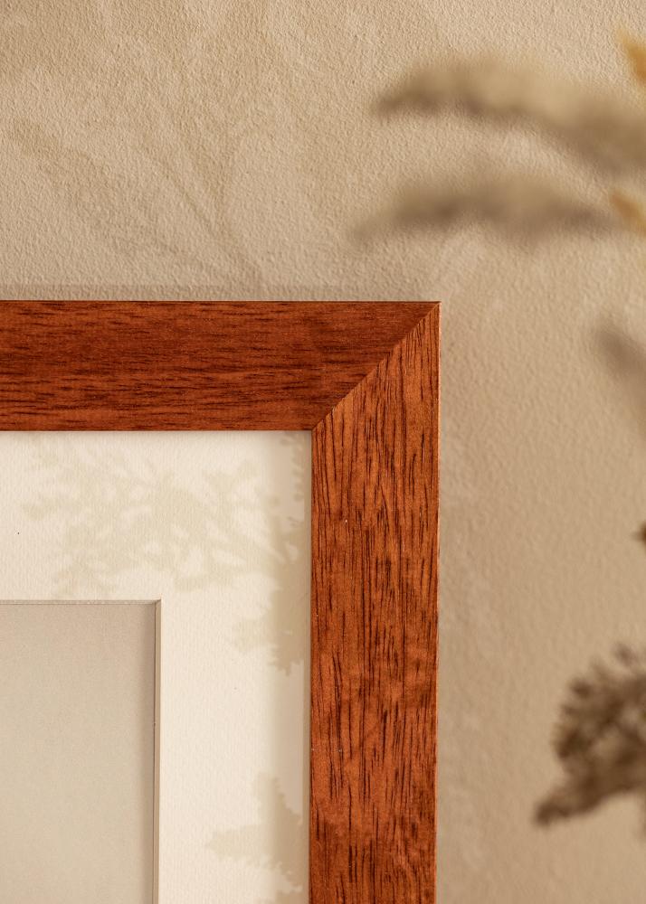 Ram med passepartou Frame Juno Cherry 40x50 cm - Mounts White 30x41 cm