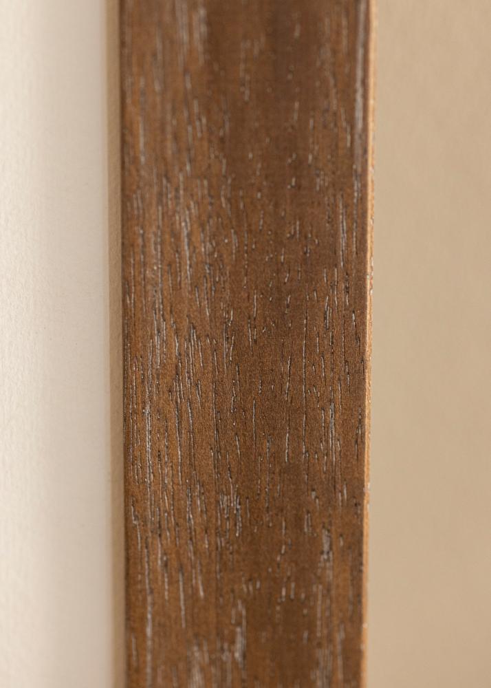 Ram med passepartou Frame Juno Gray 70x100 cm - Mounts White 62x93 cm