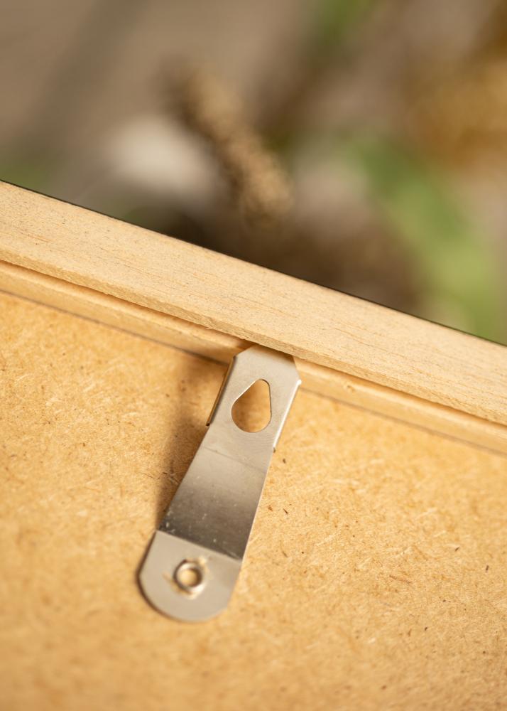 Ram med passepartou Frame Hermes Walnut 42x59.4 cm - Mounts White 25x38 cm