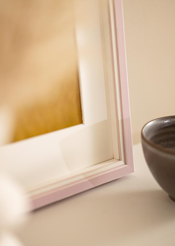Ram med passepartou Frame Diana Pink 20x30 cm - Mounts White 10x21 cm