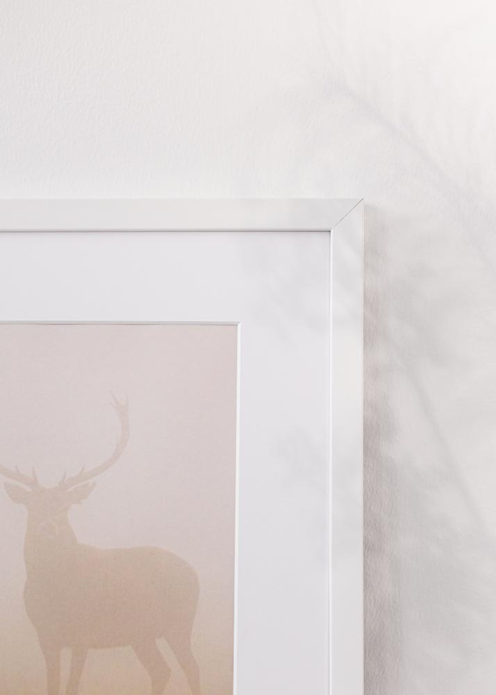 Jämtlands Ramfabrik Frame Brooke Acrylic Glass White 21x29.7 cm (A4)