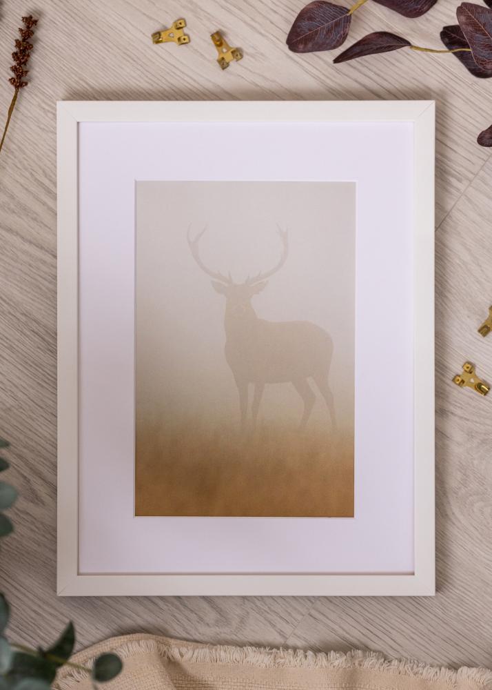 Jämtlands Ramfabrik Frame Brooke Acrylic Glass White 21x29.7 cm (A4)