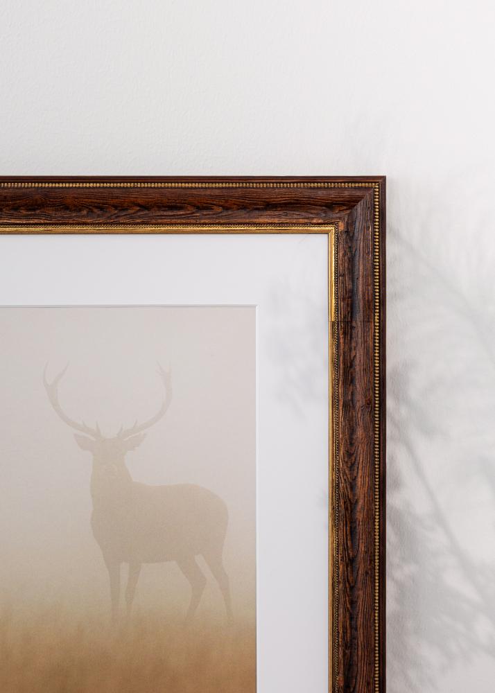 Jämtlands Ramfabrik Frame Fabriano Acrylic Glass Brown 60x80 cm