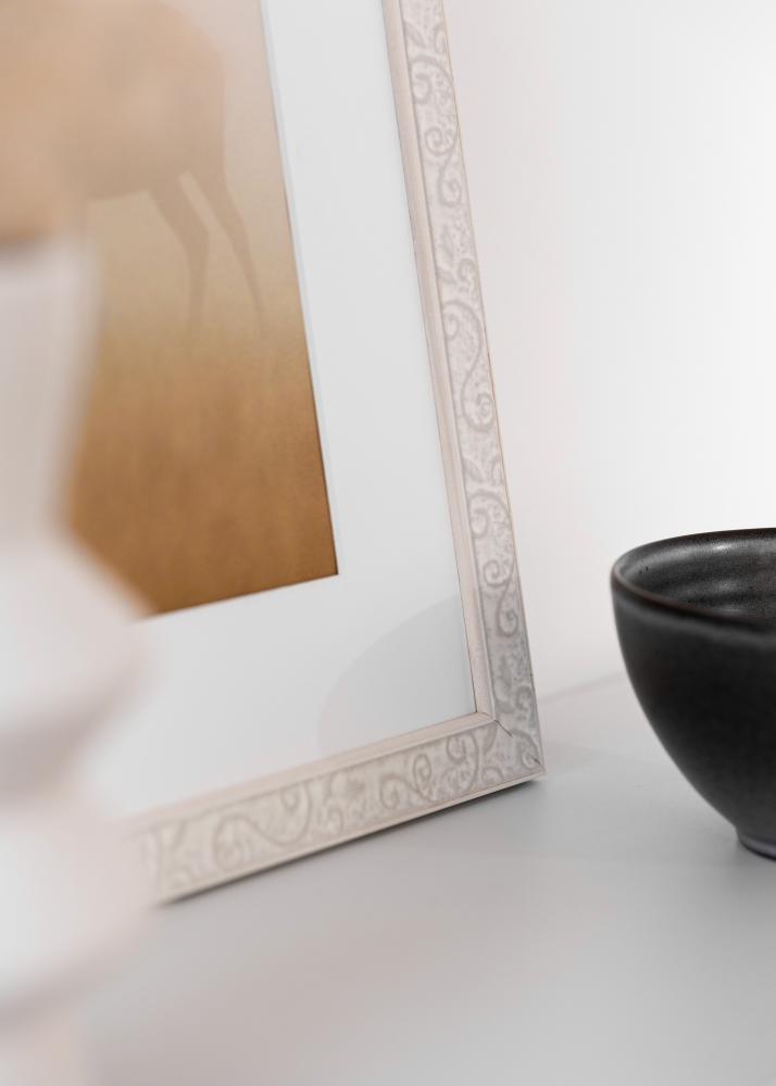 Jämtlands Ramfabrik Frame Milton Acrylic Glass White 21x29.7 cm (A4)