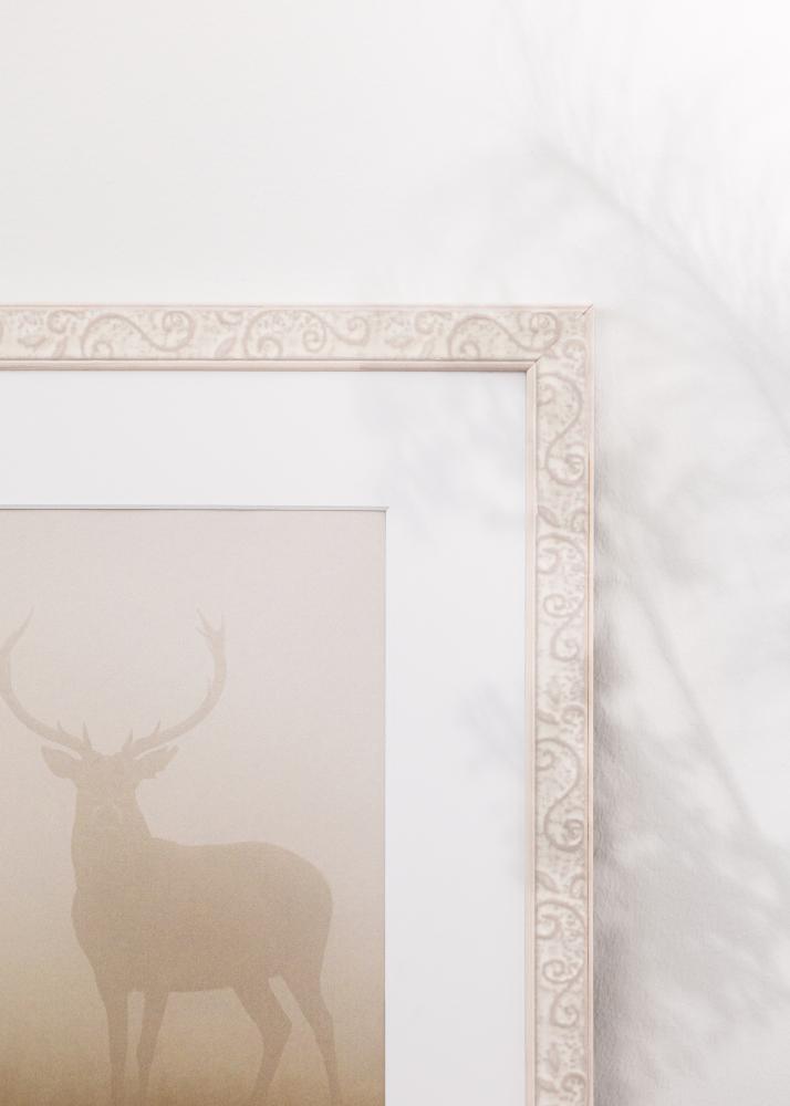 Jämtlands Ramfabrik Frame Milton Acrylic Glass White 21x29.7 cm (A4)