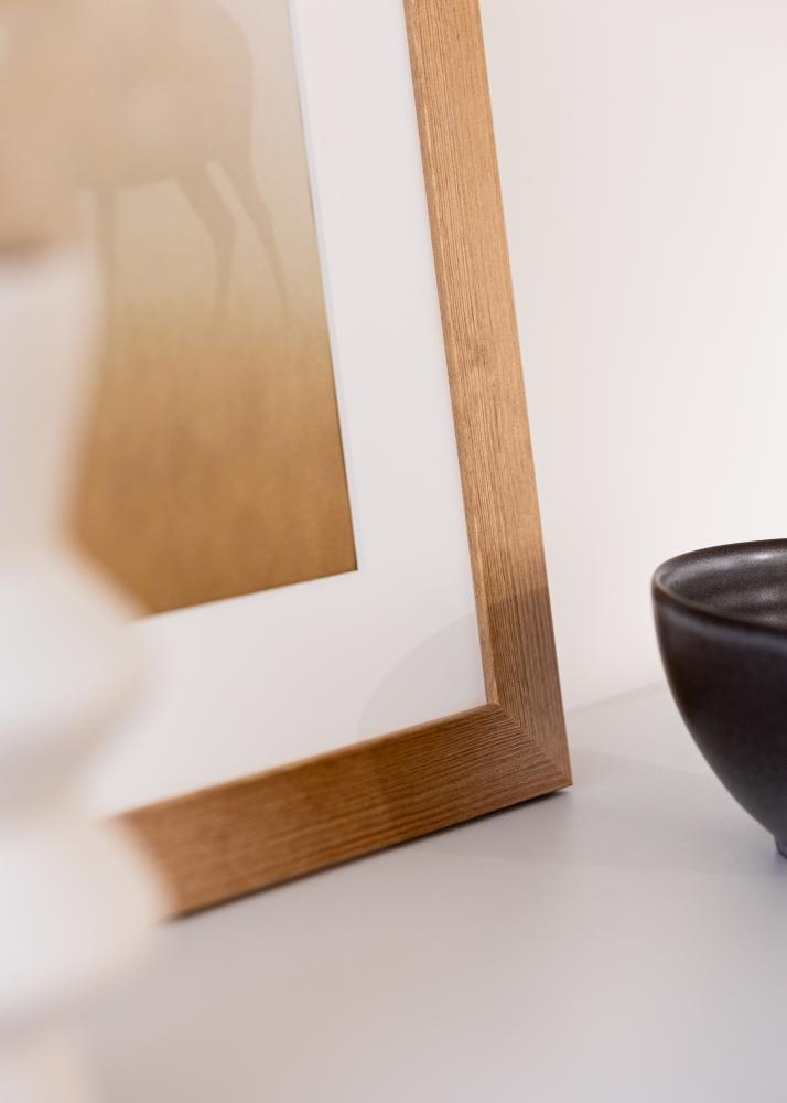 Jämtlands Ramfabrik Frame Sandra Acrylic Glass Oak 40x50 cm