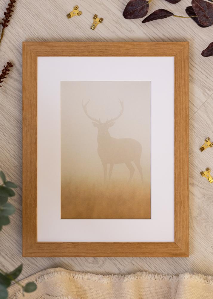 Jämtlands Ramfabrik Frame Sandra Acrylic Glass Oak 40x50 cm