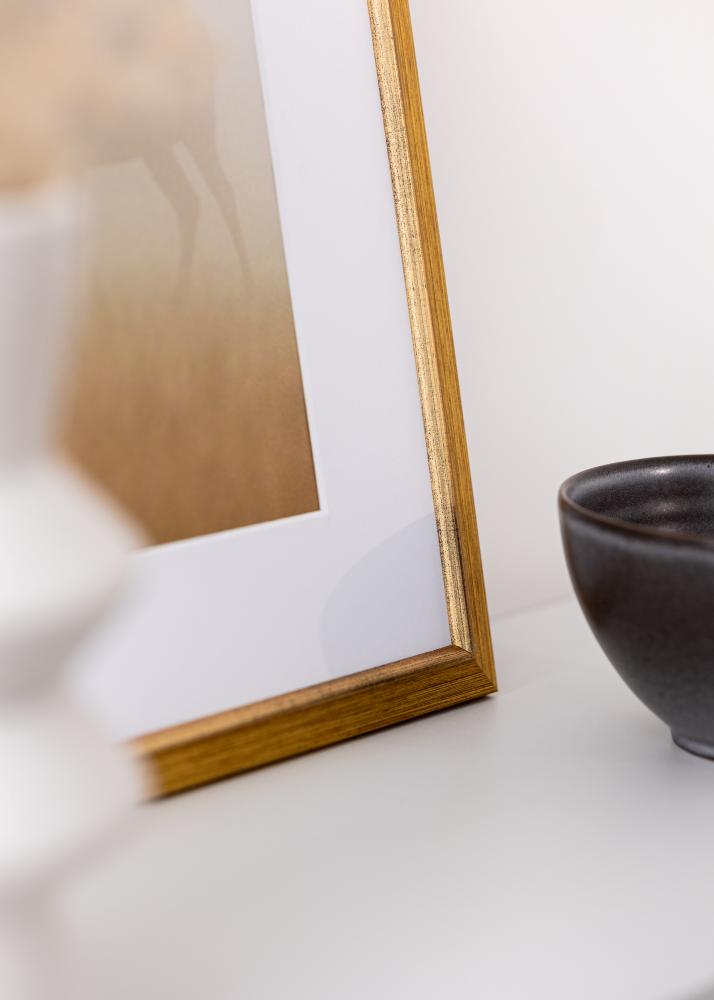 Jämtlands Ramfabrik Frame Marisa Acrylic Glass Gold 50x70 cm