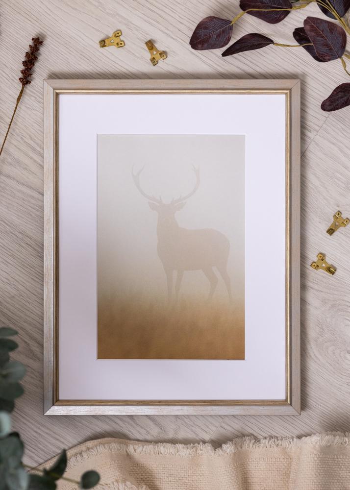 Jämtlands Ramfabrik Frame Marisa Acrylic Glass Silver 50x70 cm